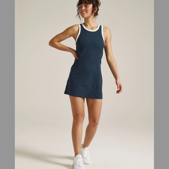 Beyond Yoga Navy Blue Exercise Dress - Picture 2 of 6